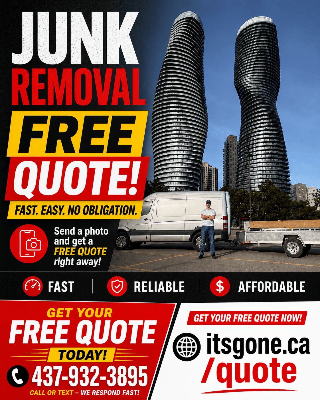 itsgone.ca flyer: FreeQuote
