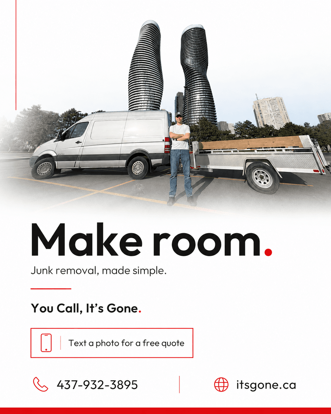 itsgone.ca flyer: Make Room