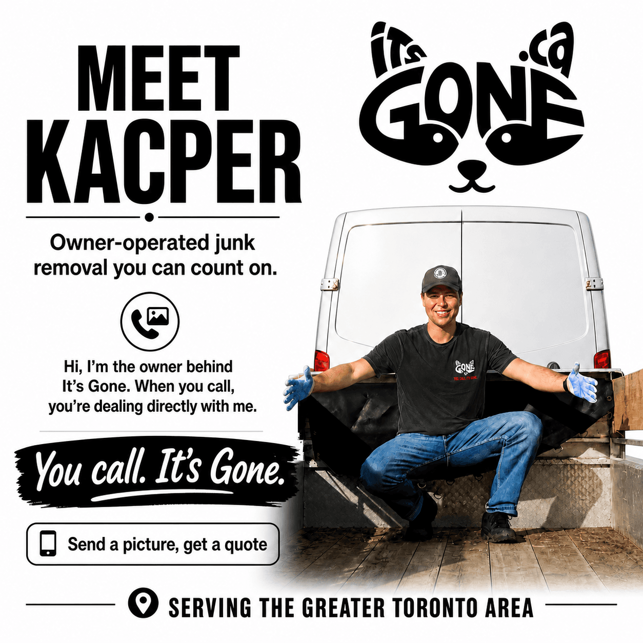 itsgone.ca flyer: MeetKacper