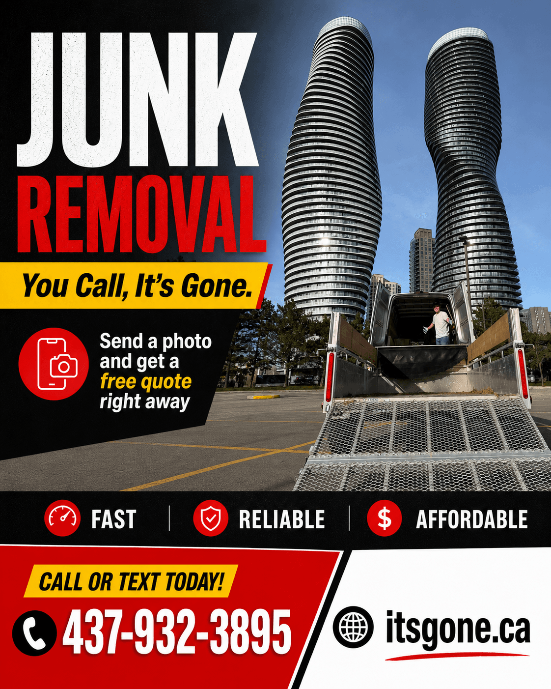 itsgone.ca flyer: Open Tralor