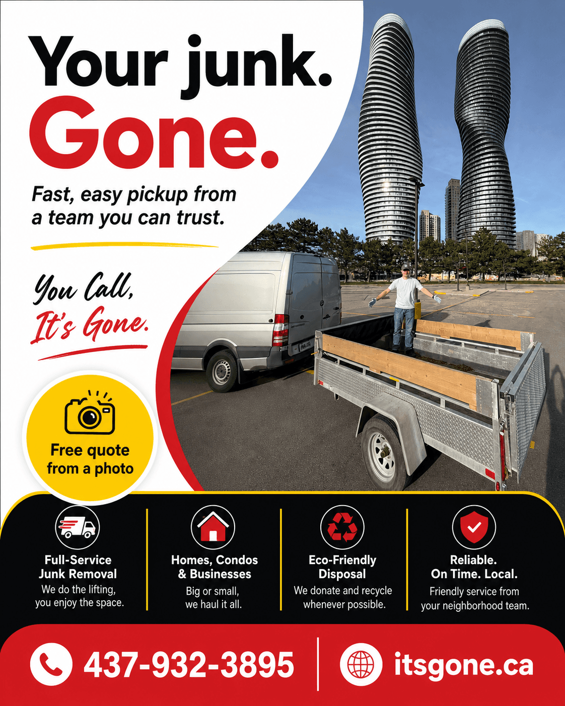 itsgone.ca flyer: Yourjunk