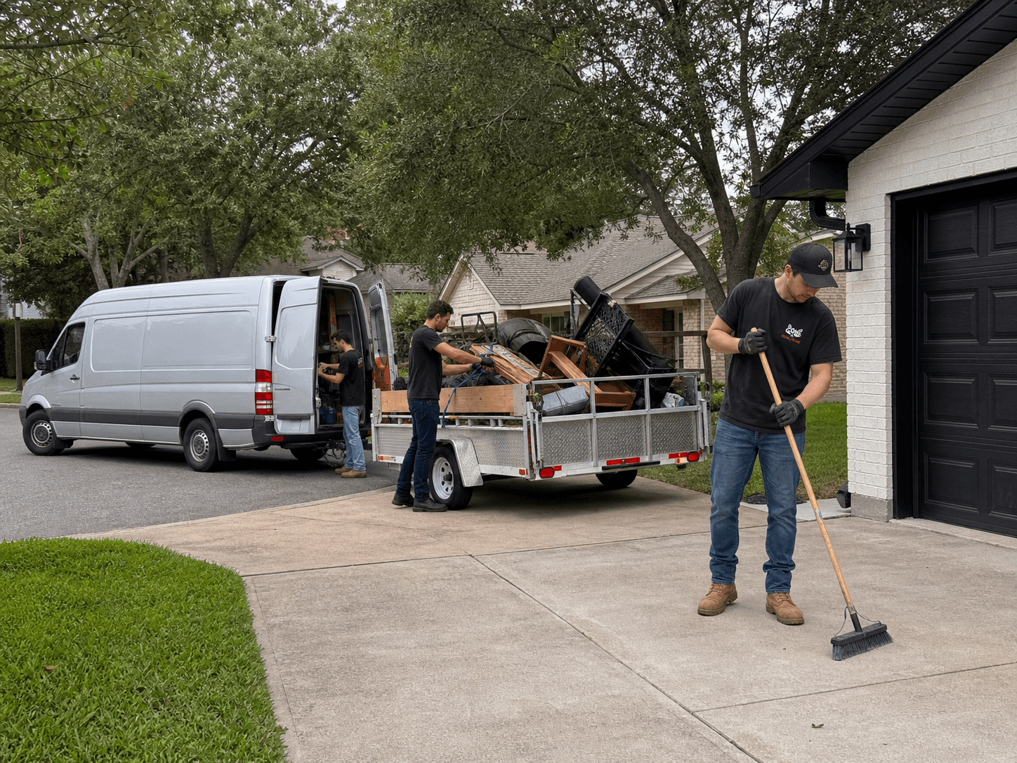 ITSGONE team photo: Cleanup